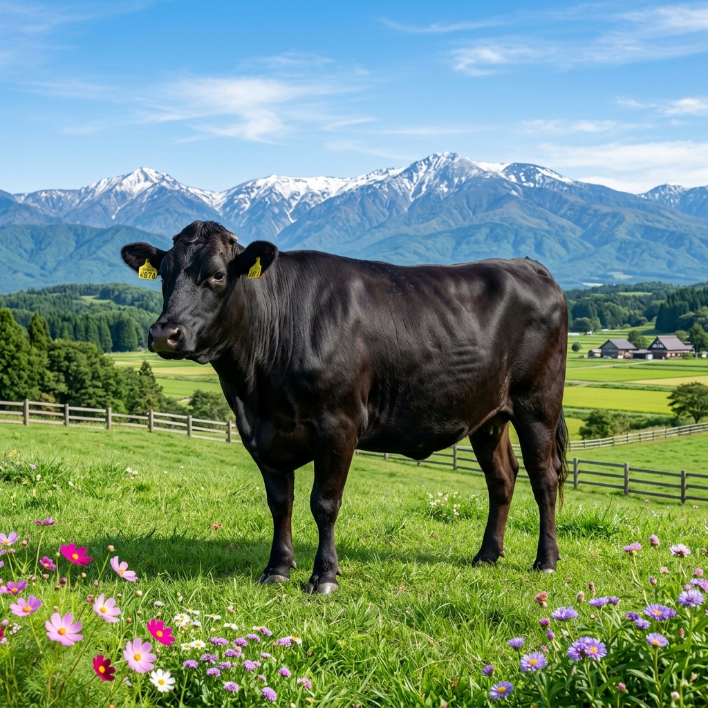 A Pristine Yamagata Beef Cow